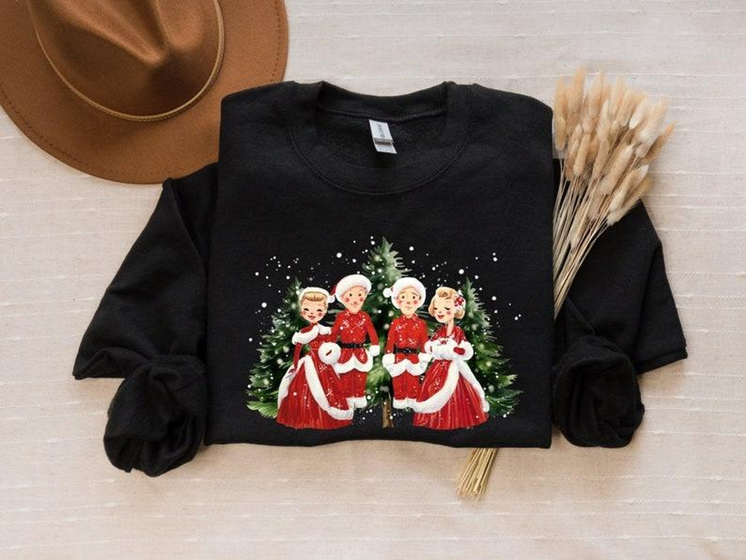 Christmas Movie Sweatshirt, Christmas White Movie 1954 Sweatshirt, Christmas Song Shirt, Christmas Sweatshirt, Christmas Sweater, Christmas Gift
