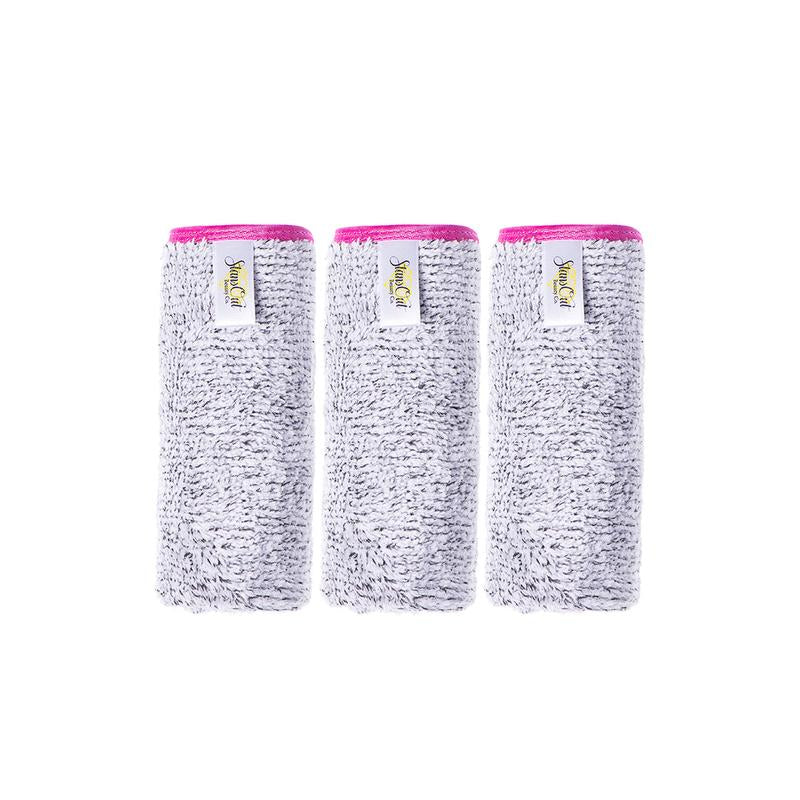 Makeup Remover Washcloth (3 Pack)- 12" X 12" Facial Cloths