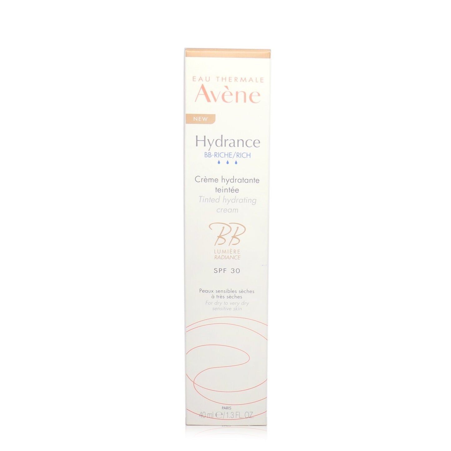 AVENE - Hydrance BB-RICH Tinted Hydrating Cream SPF 30 - For Dry to Very Dry Sensitive Skin 40ml/1.3oz
