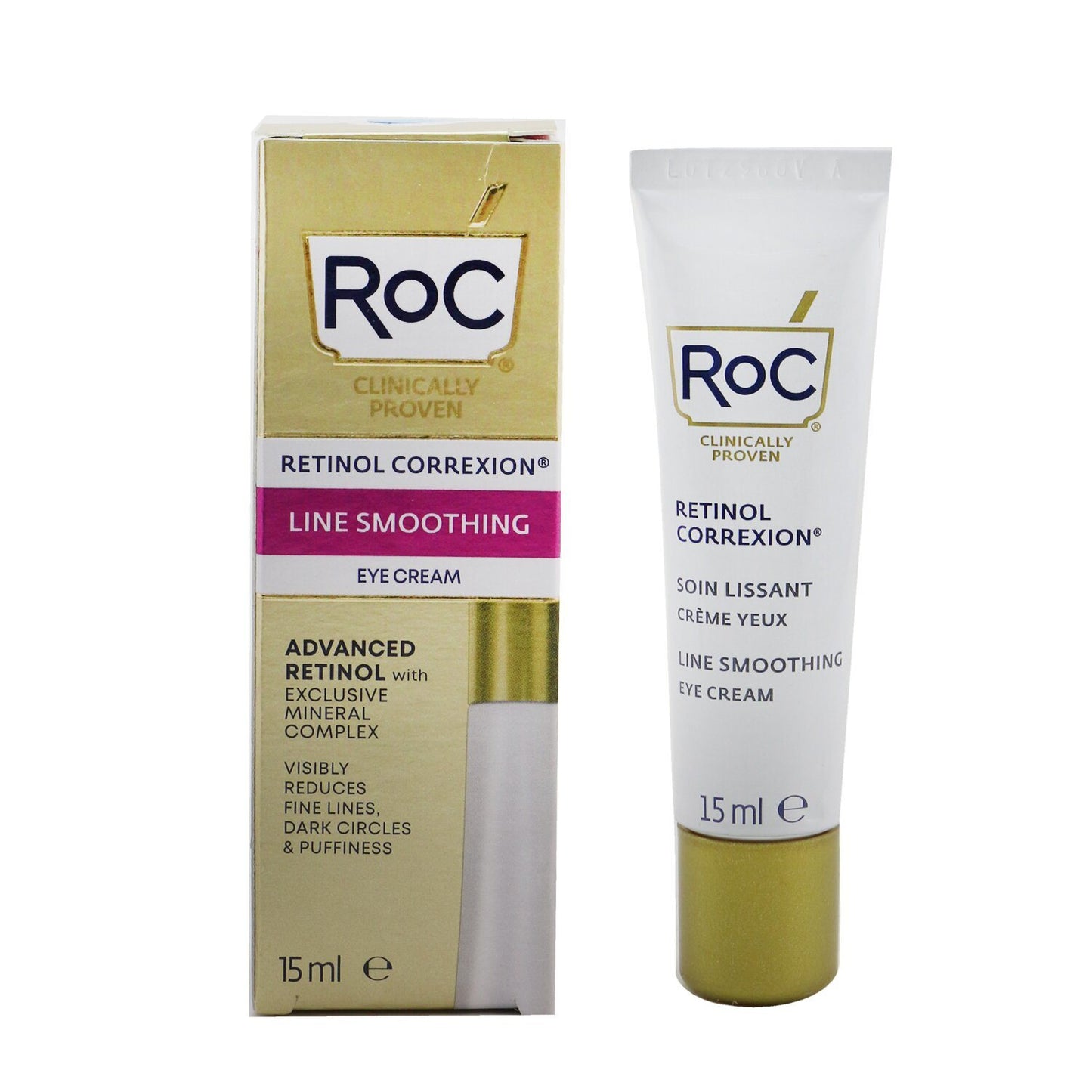 Retinol Correxion Line Smoothing Eye Cream - Advanced Retinol With Exclusive Mineral Complex