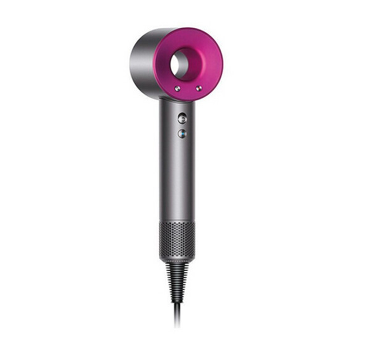 Water Ionic Hair Dryer; 1800W Blow Dryer with Magnetic Nozzle; 2 Speed and 3 Heat Settings; Powerful Low Noise Fast Drying Travel Hair Dryer for Home; Travel and Salon; Pink