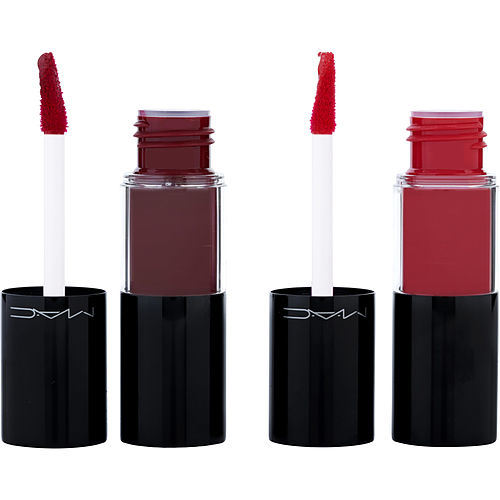 MAC by Make-Up Artist Cosmetics Travel Exclusive Veriscolour Varnish Brights Set: #Effervescent + #Serial Stain --2ct