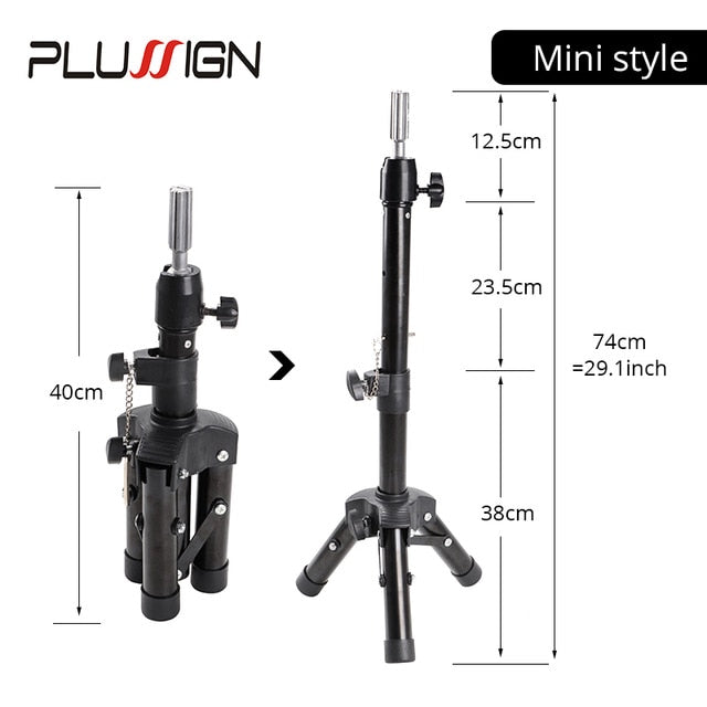 Manikin Head Tripod Hairdressing Stand