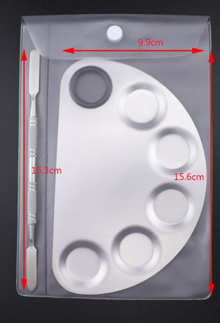 Stainless Steel Makeup Mixer Nail Art Polish