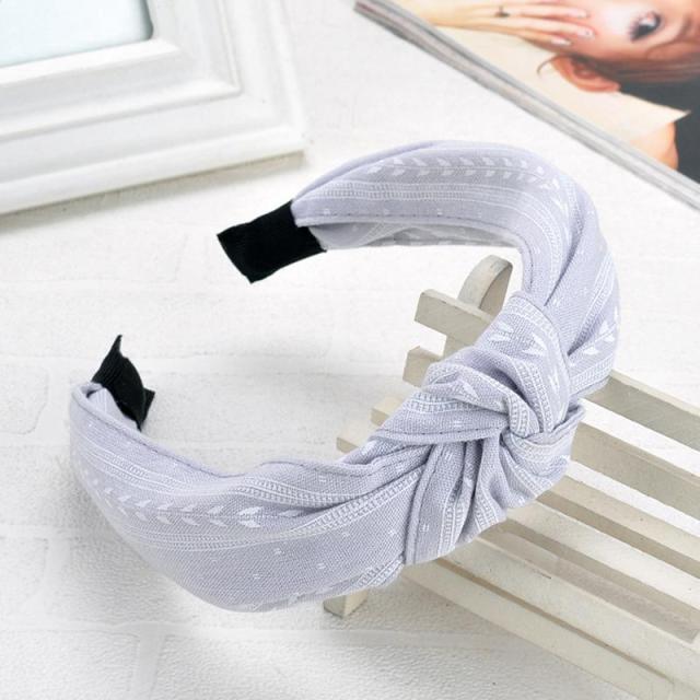 New Women Headband Twist - Girl Bows Cross Turban Hairbands Headwear