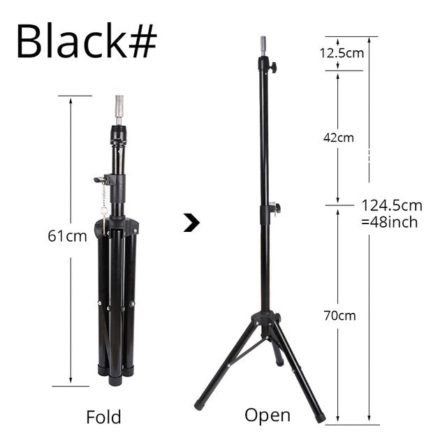 Manikin Head Tripod Hairdressing Stand