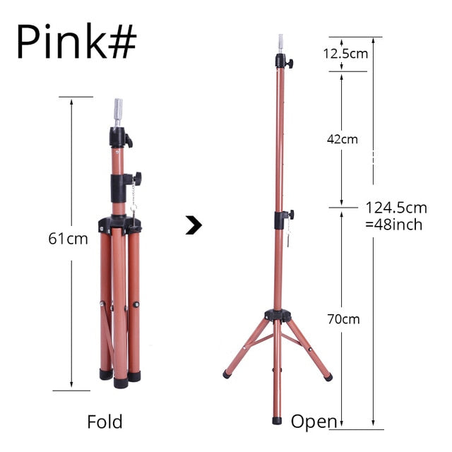 Manikin Head Tripod Hairdressing Stand