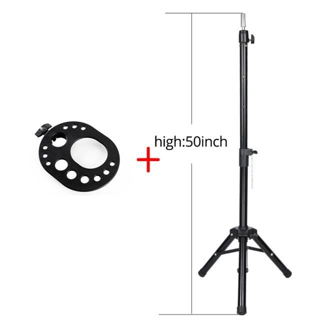 125Cm Adjustable Tripod Stand For Mannequin Head