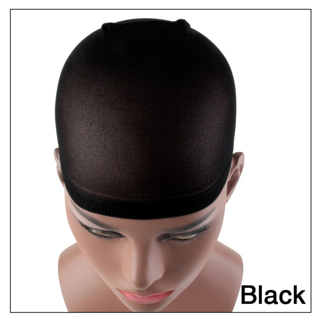 2Pcs Brown High Quality Wig Cap