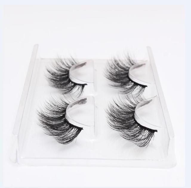 HBZGTLAD 2/5/8 Pairs 3D Mink Hair False Eyelashes Natural/Thick Long Eye Lashes Wispy Makeup Beauty Extension Tools