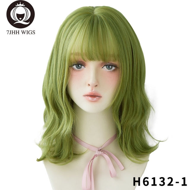 Long Omber Brown Hair Layered Heat Resistant Cosplay Party Synthetic Wig