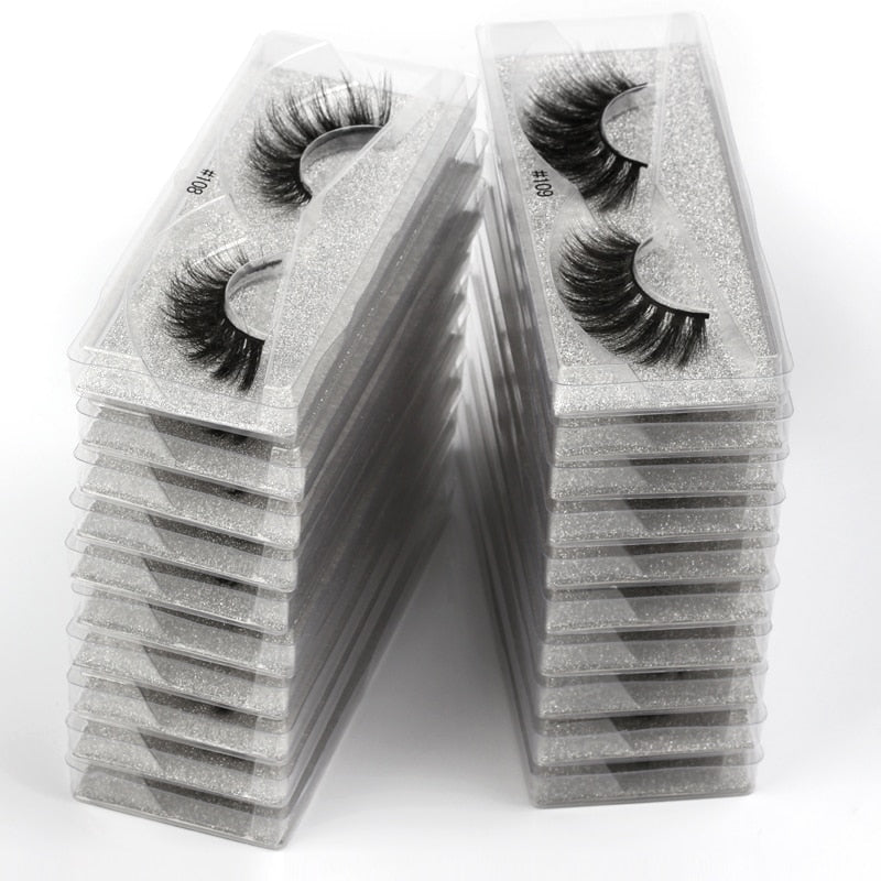 Wholesale Eyelashes 4/20/50/100 PCS 3d Mink Lashes