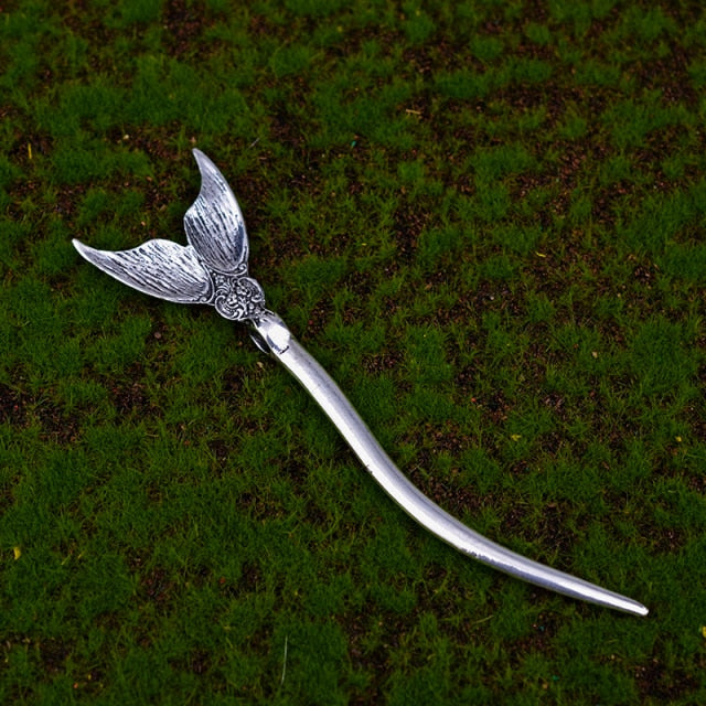 Witch Sword Crescent Moon Goddess Hair Stick Jewelry For Women