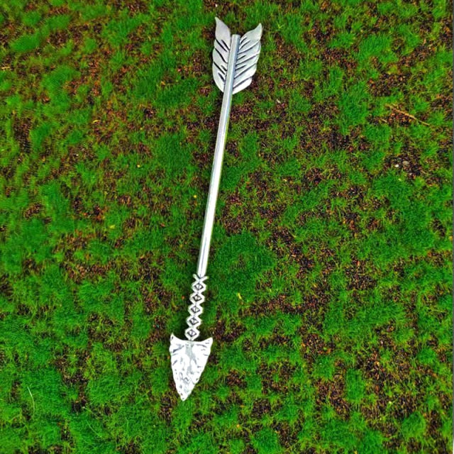 Witch Sword Crescent Moon Goddess Hair Stick Jewelry For Women
