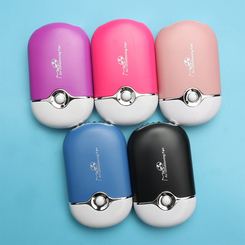 Mini Portable USB Eyelash Fan Air Conditioning Blower Eyelash Glue Fan Grafted Eyelashes Dedicated Dryer women Makeup Tools