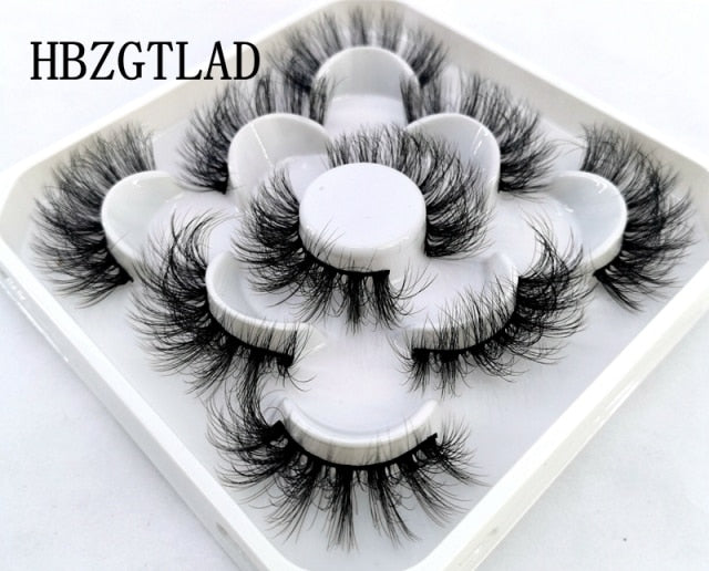 3d Mink Lashes with Custom Box Pack