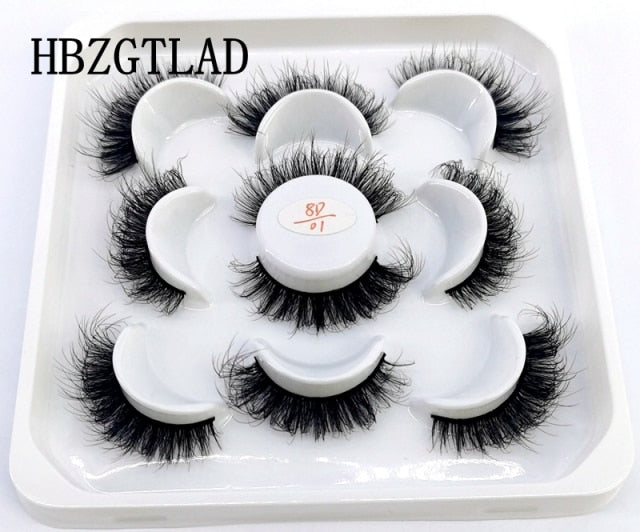 3d Mink Lashes with Custom Box Pack