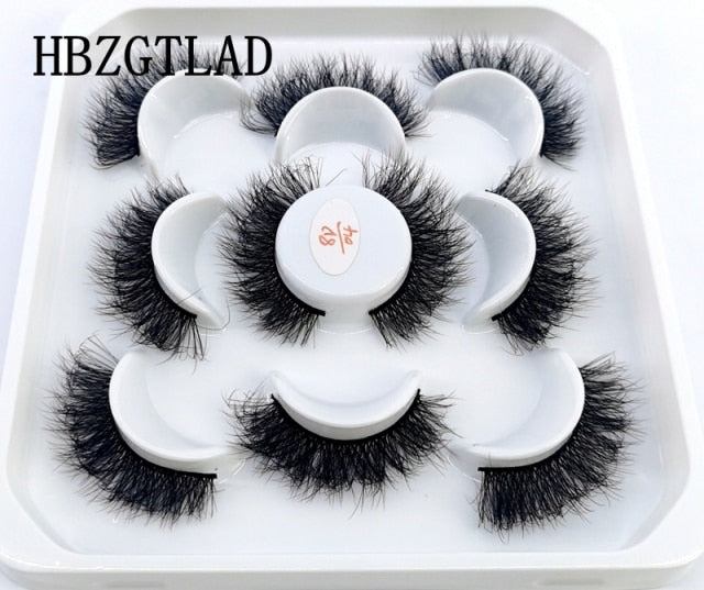 3d Mink Lashes with Custom Box Pack