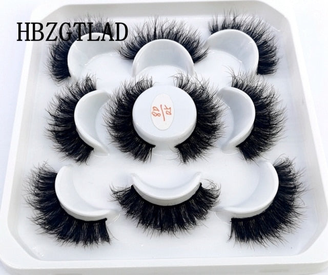 3d Mink Lashes with Custom Box Pack