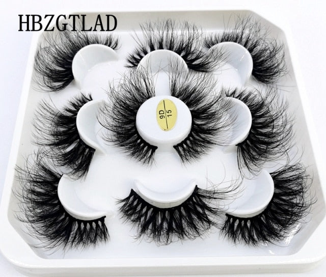 3d Mink Lashes with Custom Box Pack