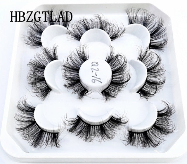 3d Mink Lashes with Custom Box Pack