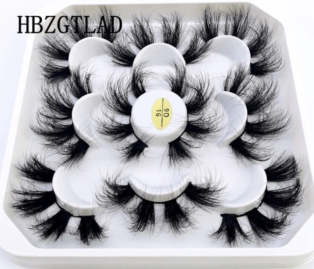 3d Mink Lashes with Custom Box Pack