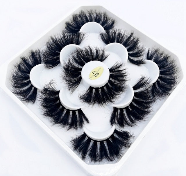 3d Mink Lashes with Custom Box Pack