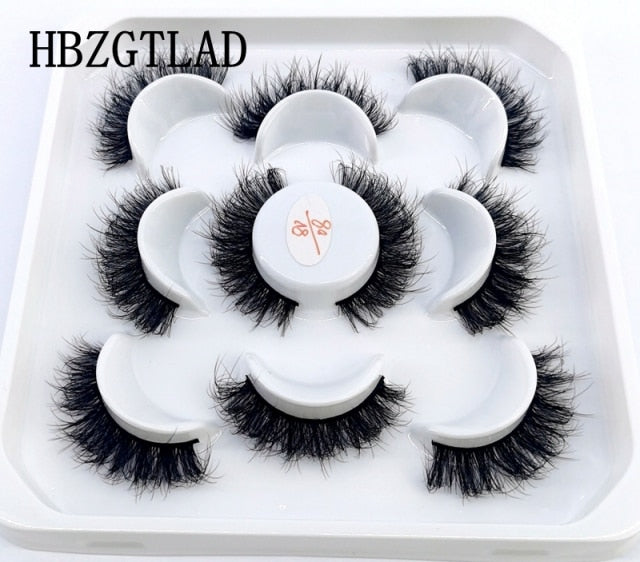 3d Mink Lashes with Custom Box Pack