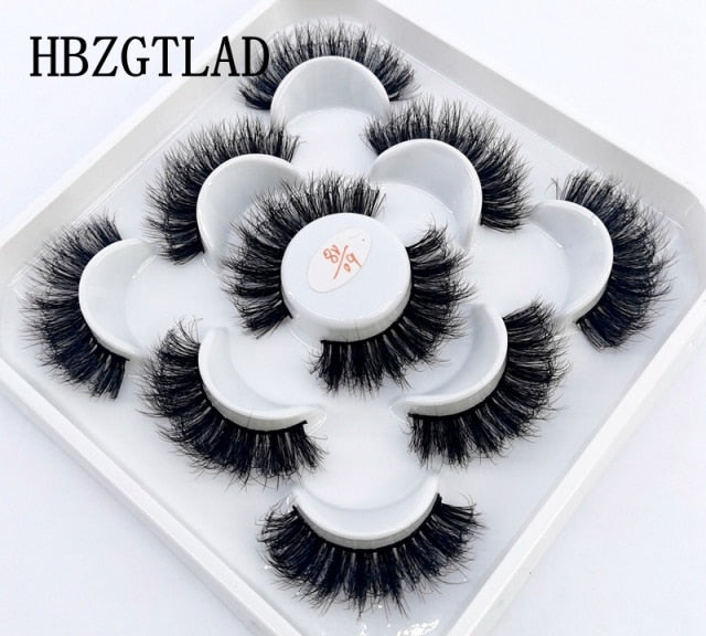 3d Mink Lashes with Custom Box Pack