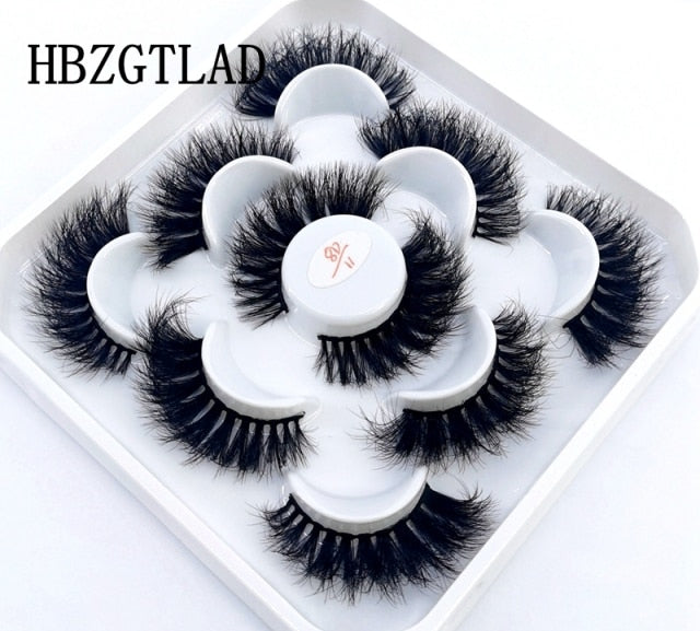 3d Mink Lashes with Custom Box Pack