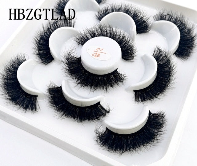 3d Mink Lashes with Custom Box Pack