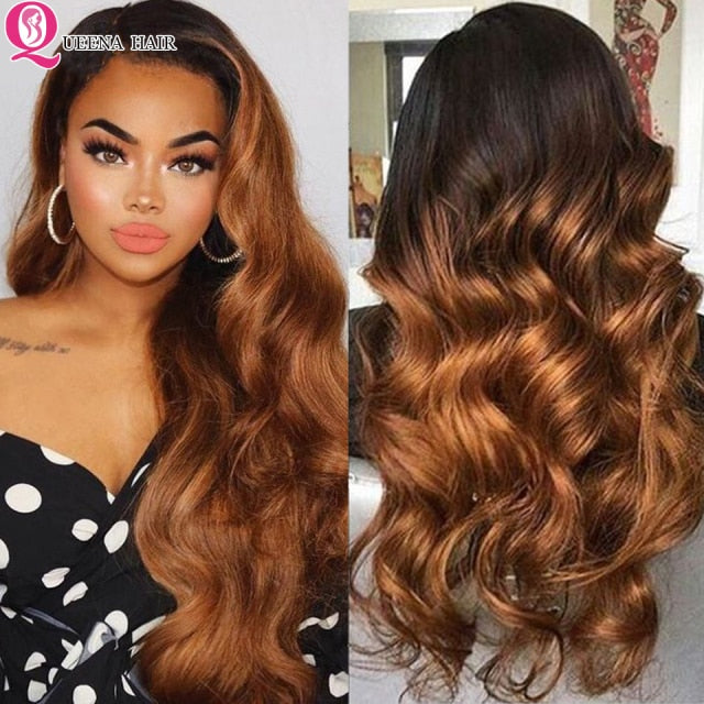 13x4 Brazilian Ombre Human Hair Wig