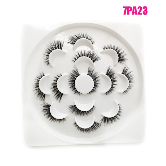 3D Mink Fluffy lashes Set For Wholesale