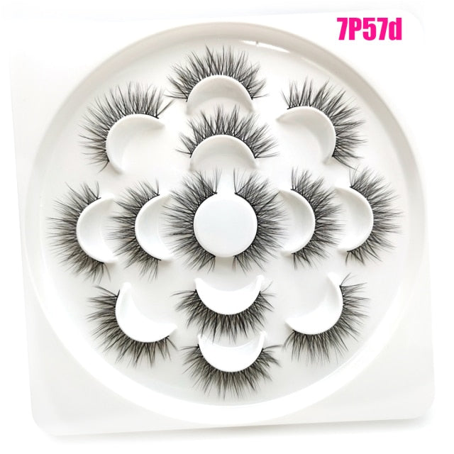 3D Mink Fluffy lashes Set For Wholesale