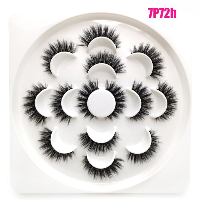 3D Mink Fluffy lashes Set For Wholesale