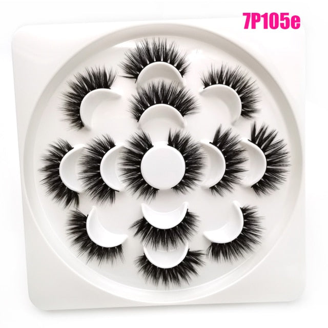 3D Mink Fluffy lashes Set For Wholesale