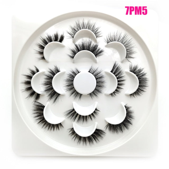 3D Mink Fluffy lashes Set For Wholesale