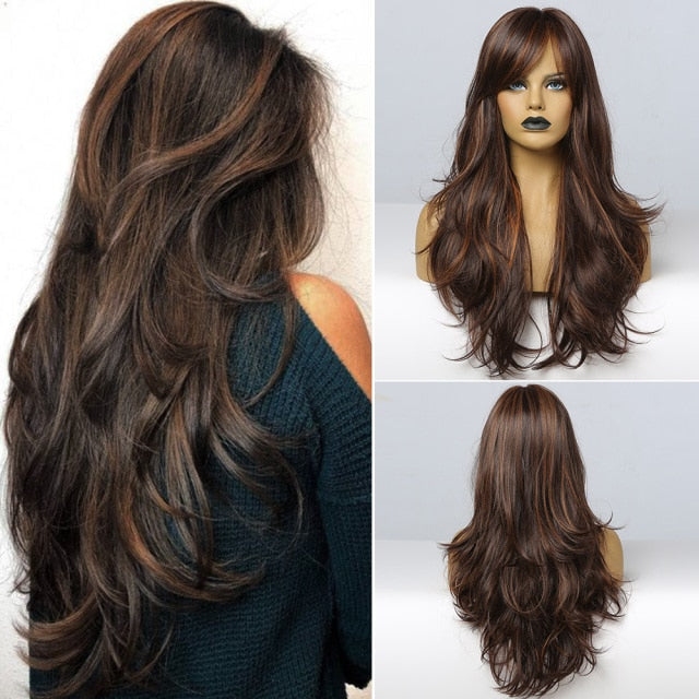 Synthetic Blonde Long Heat Resistant Wig