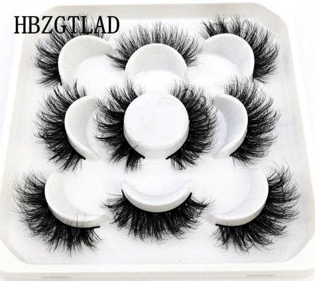 3d Mink Lashes with Custom Box Pack