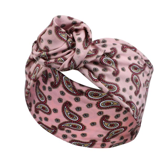 New Printed Wire Hair Band Yoga HAIR BAND HEADBAND Sweat Absorbing Band Anti Sweat Women's Wide Brimmed Scarf Headdress 350