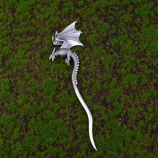 Witch Sword Crescent Moon Goddess Hair Stick Jewelry For Women