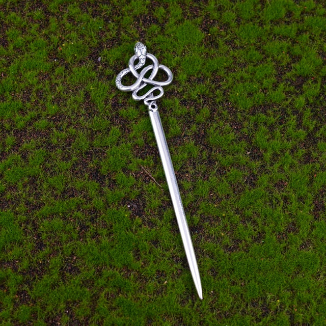 Witch Sword Crescent Moon Goddess Hair Stick Jewelry For Women