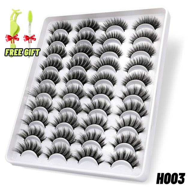 3D Mink Fluffy Soft Eyelash Extension