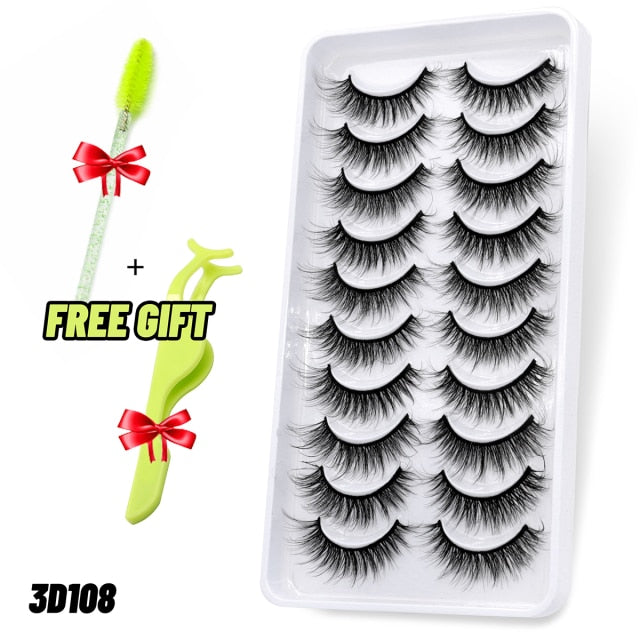 3D Mink Fluffy Soft Eyelash Extension