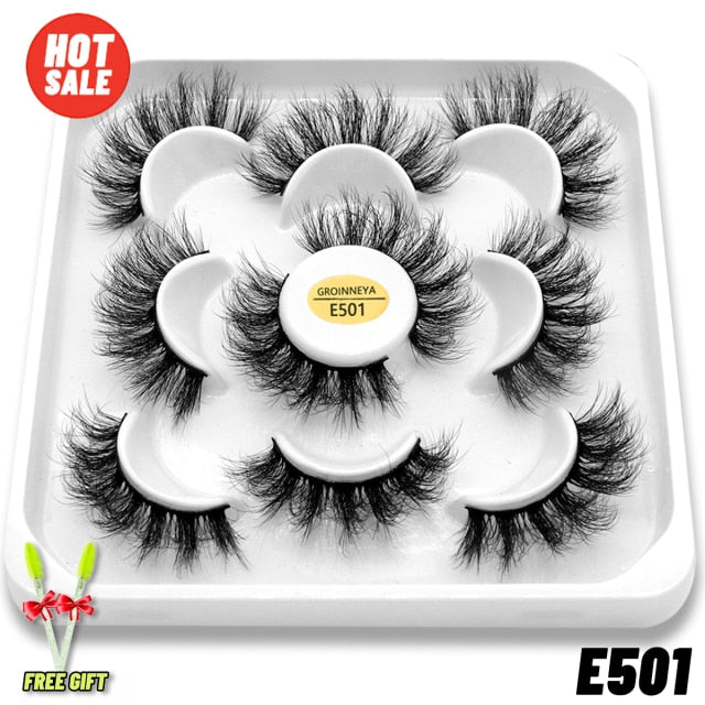 3D Mink Fluffy Soft Eyelash Extension