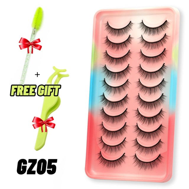 3D Mink Fluffy Soft Eyelash Extension