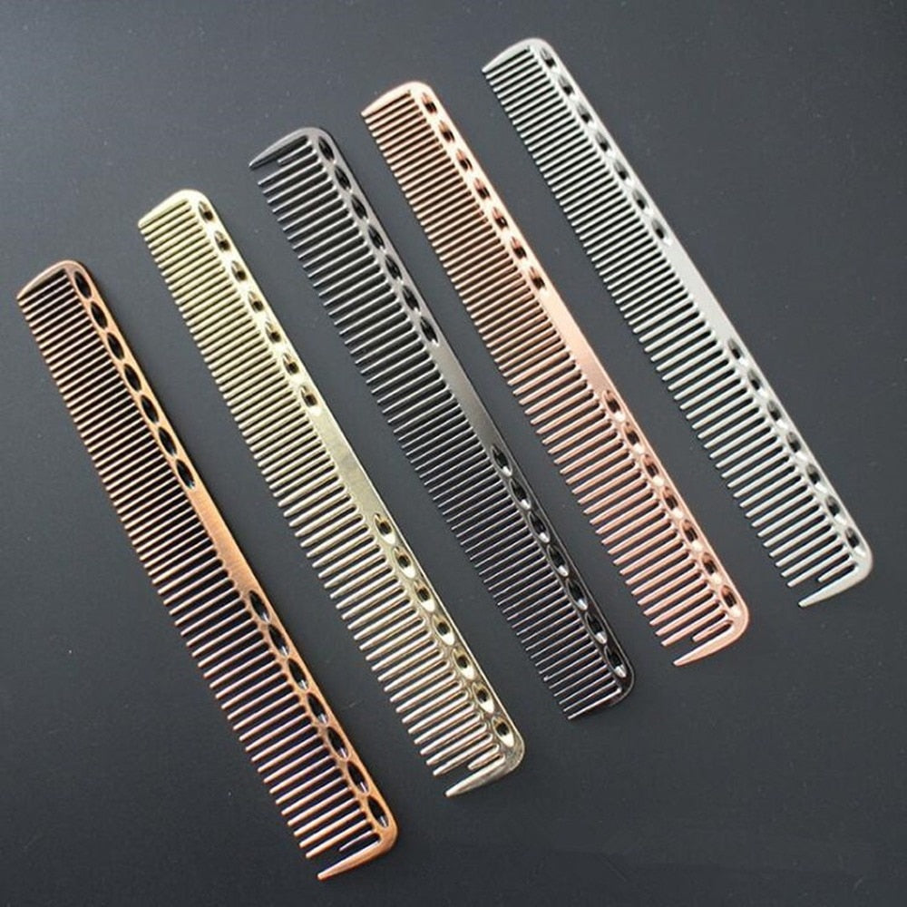 1pc Aluminum Professional Hairdressing Combs