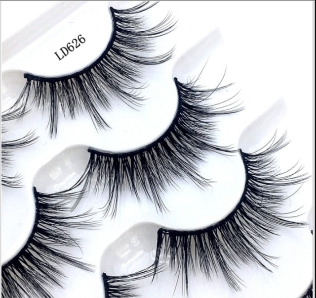 3d Mink Lashes with Custom Box Pack