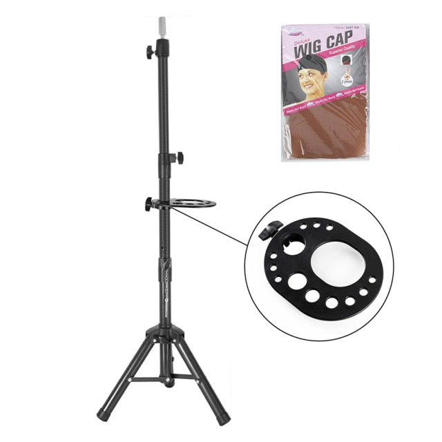 Adjustable Wig Tripod Stand