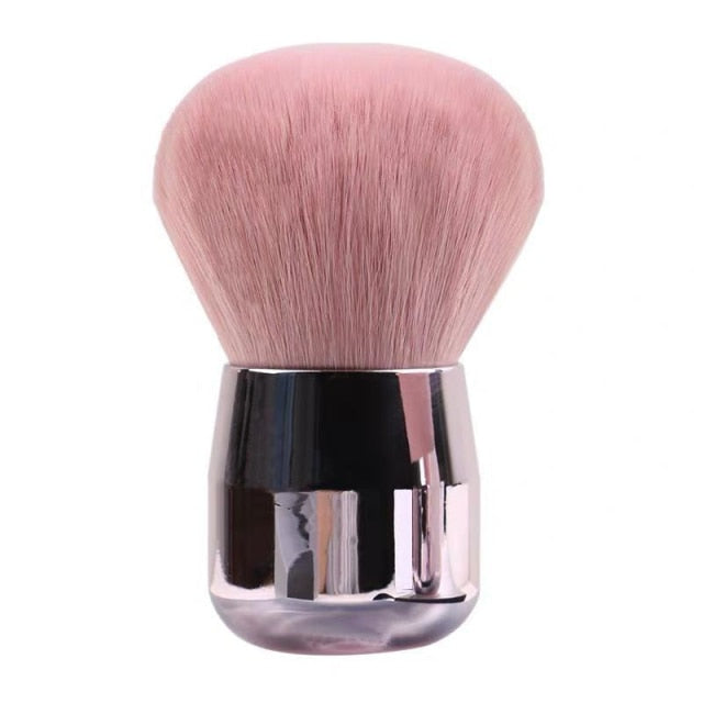 NEW BLACK+RED 10PCS/SET Foundation Powder Makeup Brush